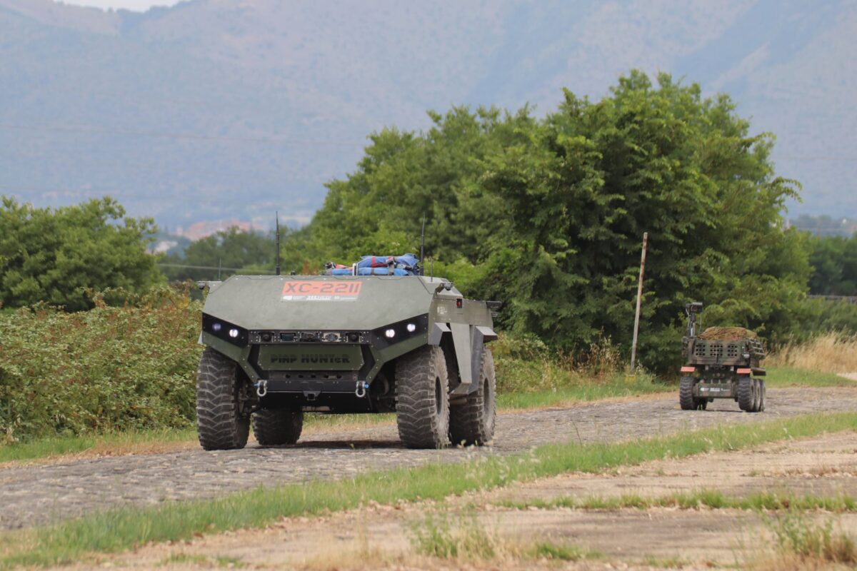 Autonomiczne i bezzałogowe systemy Łukasiewicz – PIAP na poligonie OPEX 2025 we Włoszech