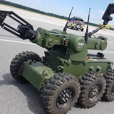 IBIS robot EOD w Modlinie